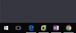 Windows 10 작업 표시줄에서 Cortana 검색창과 작업 보기 아이콘 제거하는 방법