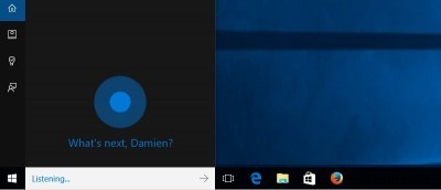 Windows 10 작업 표시줄에서 Cortana 검색창과 작업 보기 아이콘 제거하는 방법