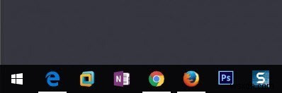 Windows 10 작업 표시줄에서 Cortana 검색창과 작업 보기 아이콘 제거하는 방법