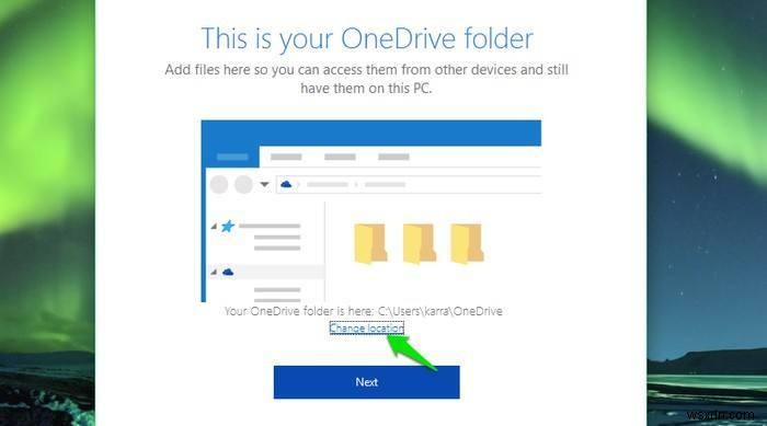 Windows 10에서 OneDrive 폴더를 다른 드라이브로 옮기는 방법
