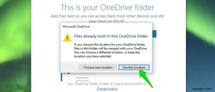 Windows 10에서 OneDrive 폴더를 다른 드라이브로 옮기는 방법