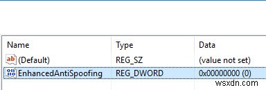 Windows 10에서 향상된 스푸핑 방지(Enhanced Anti-Spoofing) 기능을 활성화하는 방법