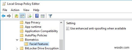 Windows 10에서 향상된 스푸핑 방지(Enhanced Anti-Spoofing) 기능을 활성화하는 방법