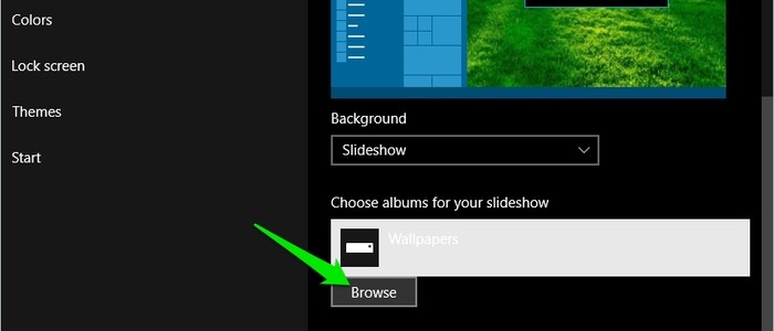 Windows 10에서 슬라이드쇼 배경화면 설정하고 셔플로 랜덤 재생하기