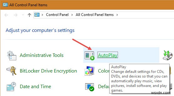 Windows 10 자동 실행(AutoPlay) 기본값 설정하는 3가지 방법