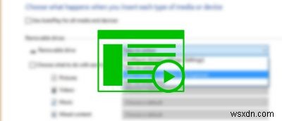 Windows 10 자동 실행(AutoPlay) 기본값 설정하는 3가지 방법
