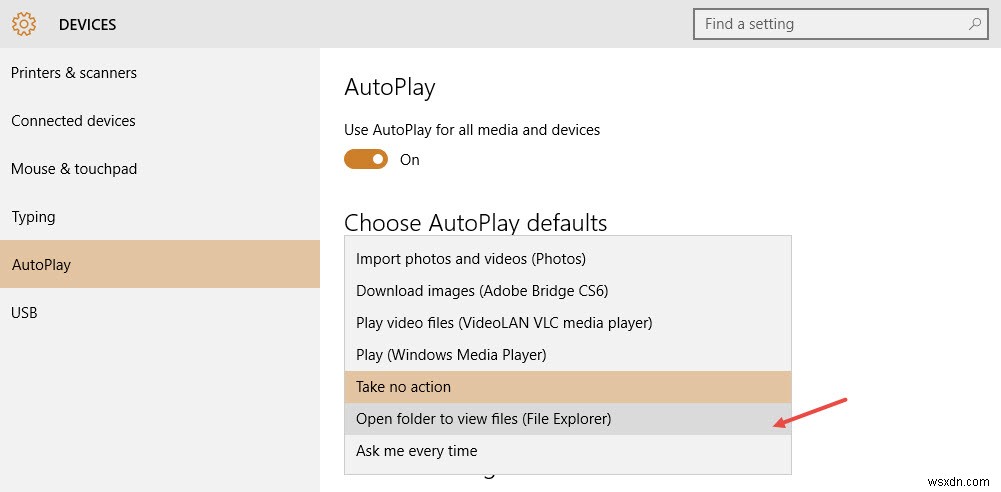 Windows 10 자동 실행(AutoPlay) 기본값 설정하는 3가지 방법