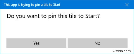 Windows 10 시작 메뉴에 웹사이트 링크를 고정하는 방법