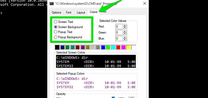 Windows 10 명령 프롬프트(CMD) 화면 예쁘게 꾸미는 방법 총정리