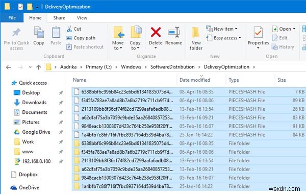 Windows 10 업데이트 캐시 삭제 방법, 디스크 공간 확보하기