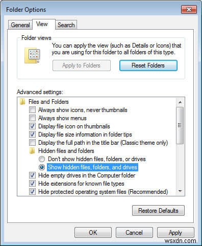 윈도우에서 손상된 아이콘 캐시 재구축하는 방법 (Windows 7/8/10)