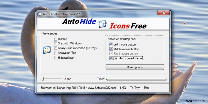 AutoHideDesktopIcons로 바탕화면 아이콘 자동 숨기기 – 깔끔한 데스크톱 관리법