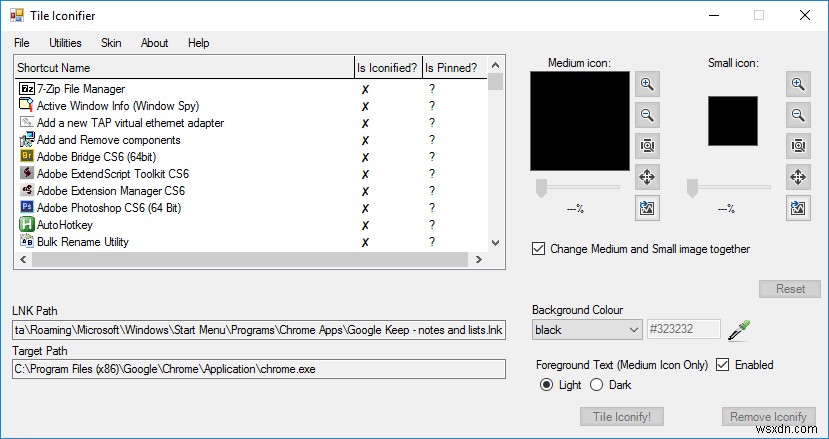 Windows 10 시작 메뉴 타일 아이콘, TileIconifier로 자유롭게 바꾸는 법