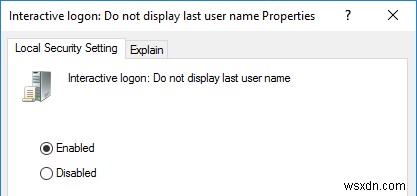 Windows 10 로그인 화면에서 사용자 정보 숨기는 방법