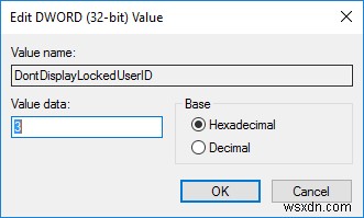 Windows 10 로그인 화면에서 사용자 정보 숨기는 방법
