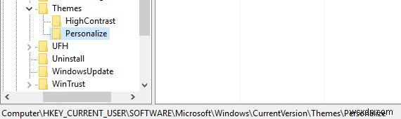 Windows 10 작업 표시줄에만 강조 색상을 적용하는 방법