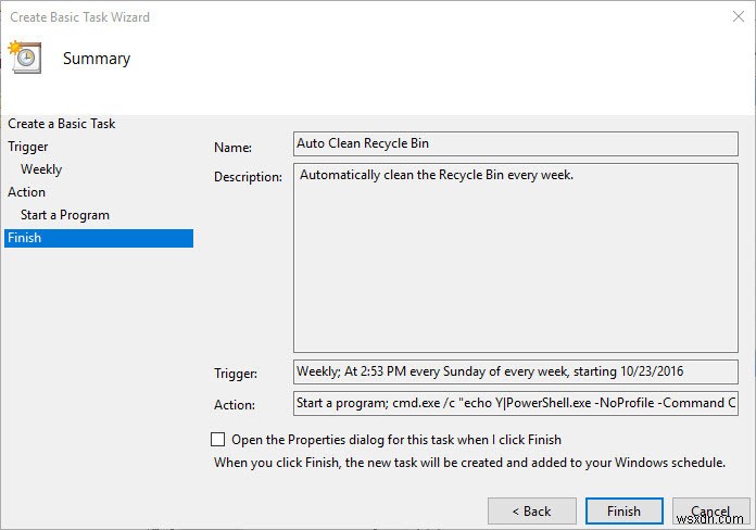 Windows 휴지통 자동 비우기, 작업 스케줄러로 간단하게 예약하는 방법