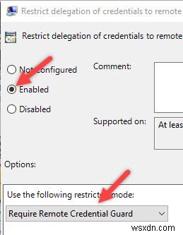 Windows 10에서 원격 Credential Guard로 원격 데스크톱 자격 증명 보호하는 방법