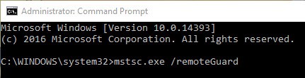 Windows 10에서 원격 Credential Guard로 원격 데스크톱 자격 증명 보호하는 방법