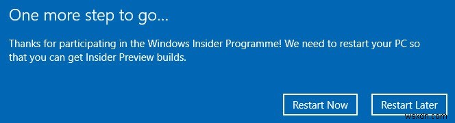 Windows 10 PC에서 Windows 참가자(Insider) 프로그램 가입하는 방법