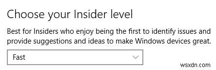 Windows 10 PC에서 Windows 참가자(Insider) 프로그램 가입하는 방법