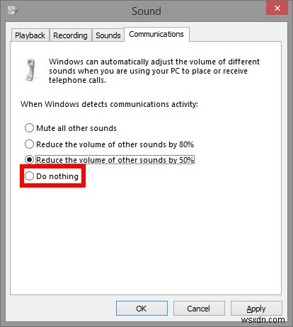스카이프(Skype) 통화 시 PC 볼륨이 갑자기 낮아지는 현상 해결 방법