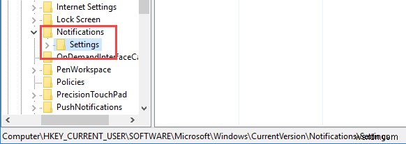 Windows 10 알림 센터 앱 아이콘 켜기 및 끄는 방법