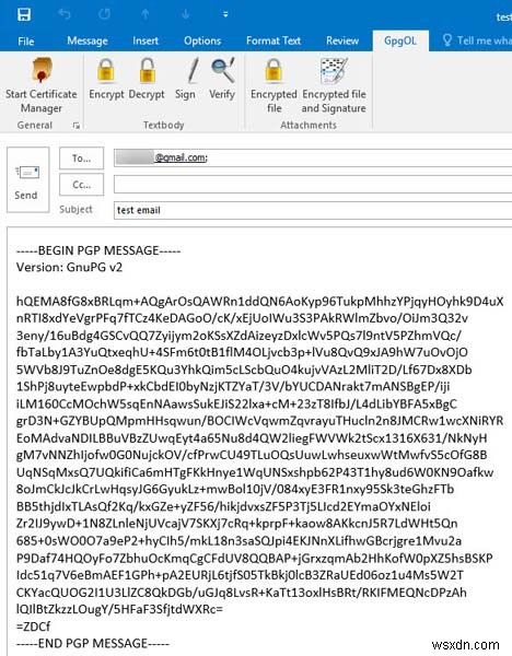Microsoft Outlook에서 이메일 암호화하는 방법 – GPG(Gpg4win) 활용 완벽 가이드