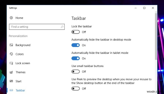 Windows 10 작업 표시줄 숨기기와 커스터마이징, 화면 공간 넓히는 꿀팁