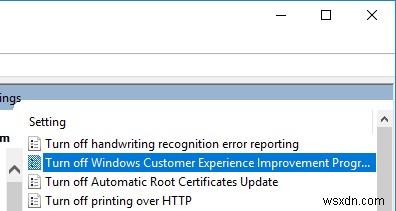 Windows 10에서 고객 환경 개선 프로그램(CEIP) 비활성화하는 4가지 방법