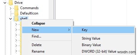 Windows 드라이브 우클릭 메뉴에  조각 모음  옵션 추가하는 방법