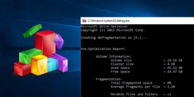 Windows 드라이브 우클릭 메뉴에  조각 모음  옵션 추가하는 방법