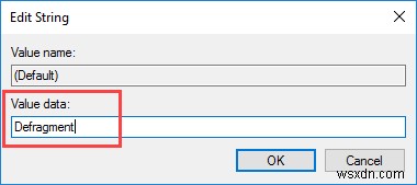 Windows 드라이브 우클릭 메뉴에  조각 모음  옵션 추가하는 방법