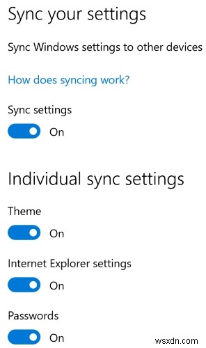 Windows 10 동기화 데이터 완벽 관리법: 동기화 항목 확인하고 끄는 방법
