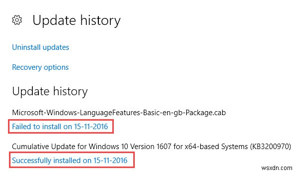 Windows 10 업데이트 기록 확인 방법, 설치·실패 내역까지 한눈에