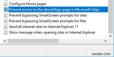 Microsoft Edge  about:flags  페이지 접근 차단 방법 - 그룹 정책 및 레지스트리 설정 가이드