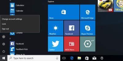 Windows 10에서 빠른 사용자 전환(Fast User Switching) 비활성화하는 방법