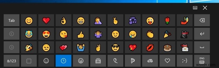 Windows 10에서 이모티콘 입력하는 방법 A to Z