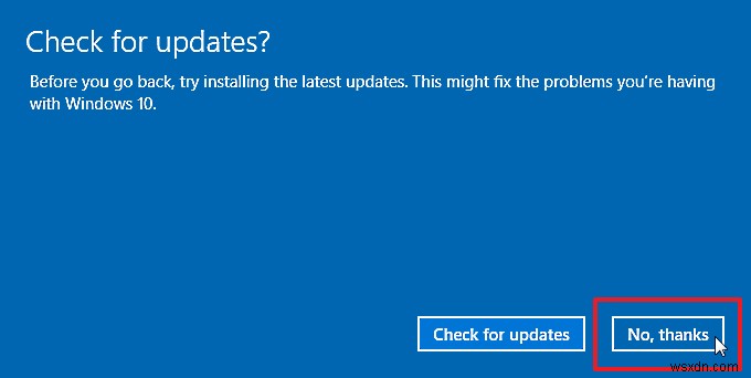 Windows 10에서 이전 빌드로 되돌리는 방법 (롤백 완벽 가이드)