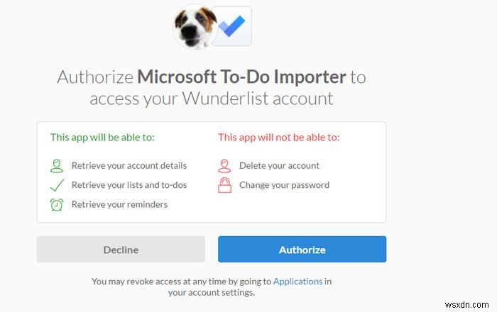 Windows 10에서 Microsoft To-Do 설정하기: Wunderlist 데이터 이전까지 한 번에