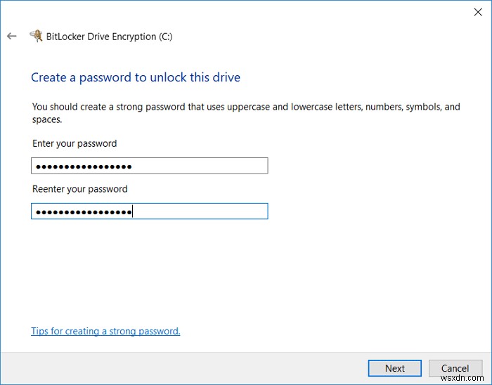 Windows 10에서 BitLocker로 전체 디스크 암호화하는 방법