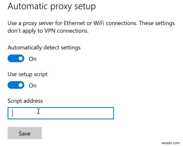 Windows 10에서 프록시 서버로 연결을 안전하게 보호하는 방법