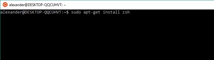 Windows 10에 zsh 및 Oh My Zsh 설치하는 방법