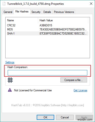 Windows 10에서 MD5, SHA-1, SHA-256 체크섬 확인하는 방법
