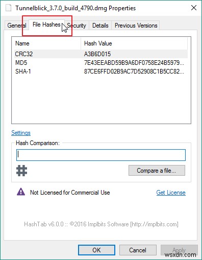 Windows 10에서 MD5, SHA-1, SHA-256 체크섬 확인하는 방법