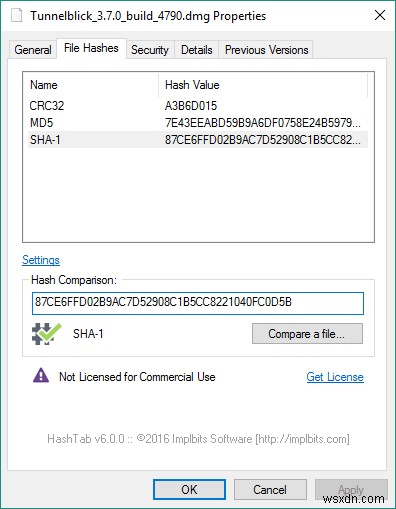 Windows 10에서 MD5, SHA-1, SHA-256 체크섬 확인하는 방법