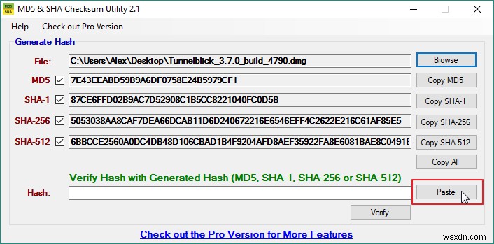 Windows 10에서 MD5, SHA-1, SHA-256 체크섬 확인하는 방법