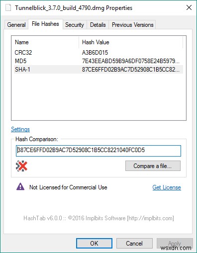 Windows 10에서 MD5, SHA-1, SHA-256 체크섬 확인하는 방법