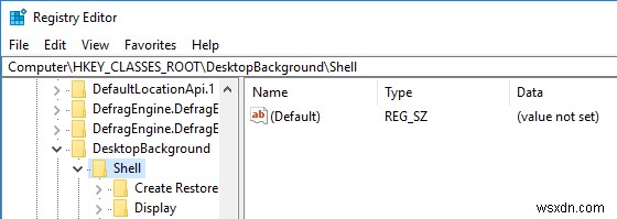 Windows 바탕 화면 우클릭 메뉴에  업데이트 확인  옵션 추가하는 방법
