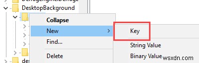 Windows 바탕 화면 우클릭 메뉴에  업데이트 확인  옵션 추가하는 방법